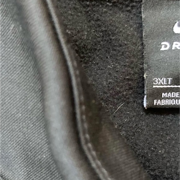 Nike 1/4 Zip-Up Dri-Fit Pullover Fleece Mens Size: 3XLT - Picture 2 of 3